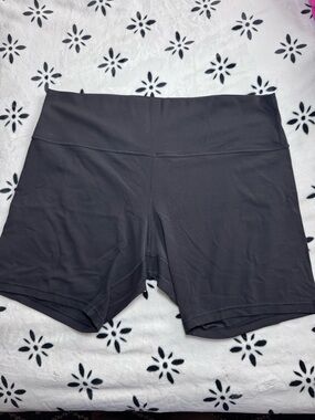 lululemon Align athletica Black High-Rise Bike Shorts